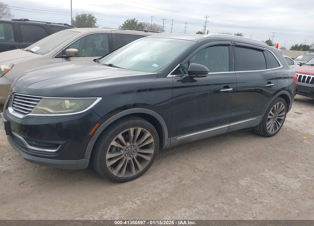 2016 LINCOLN MKX RESERVE VIN: 2LMPJ6LP8GBL38875