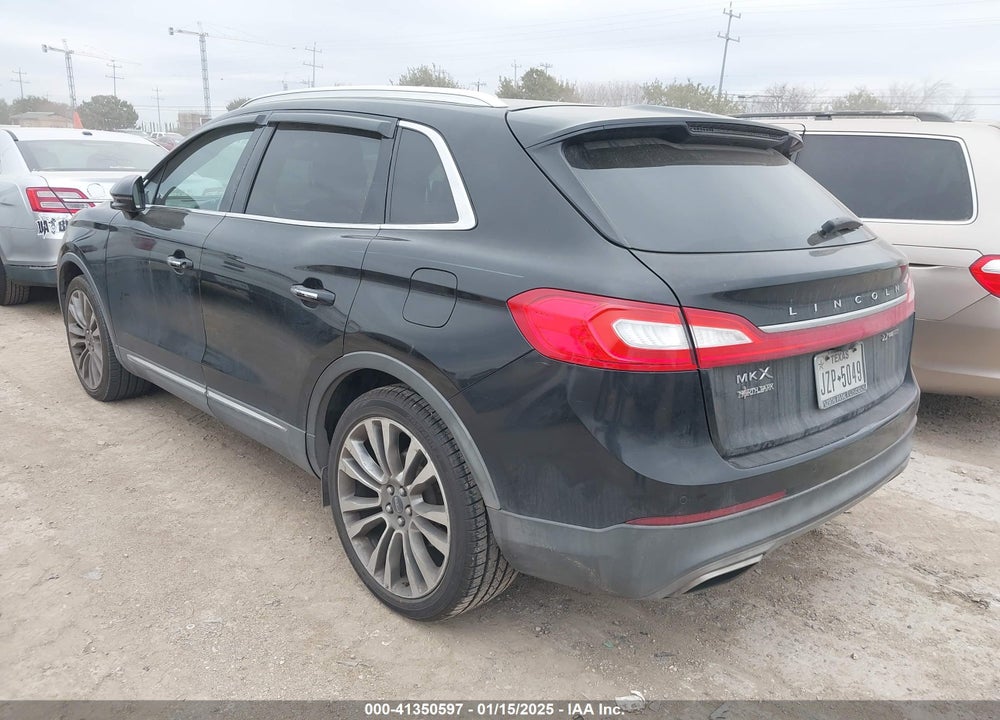 2016 LINCOLN MKX RESERVE VIN: 2LMPJ6LP8GBL38875