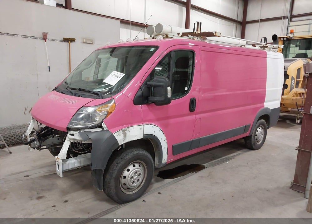 2018 RAM PROMASTER 1500 LOW ROOF 136 WB VIN: 3C6TRVAG9JE129768