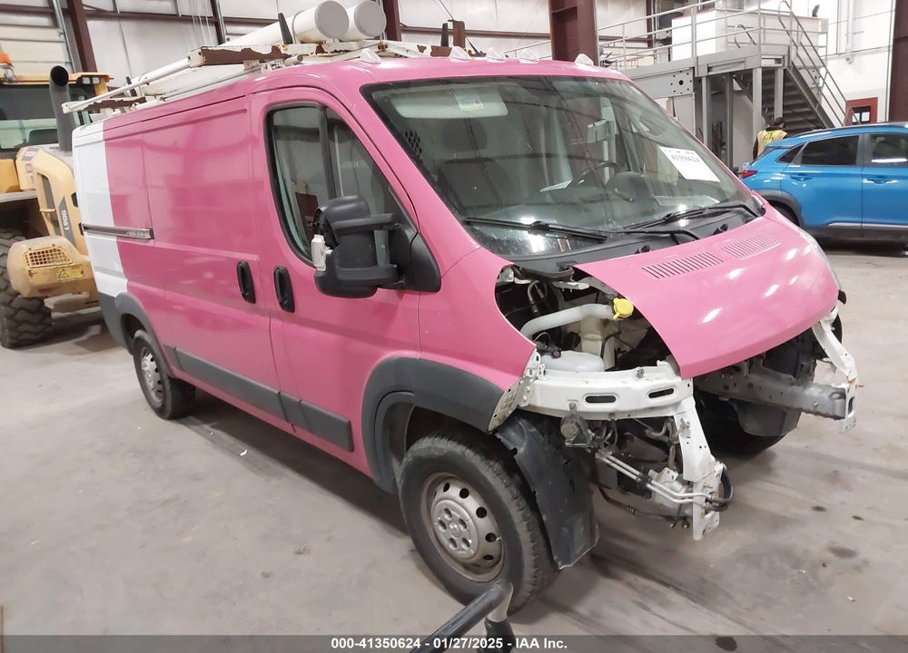 2018 RAM PROMASTER 1500 LOW ROOF 136 WB VIN: 3C6TRVAG9JE129768