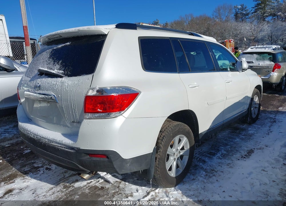 2012 TOYOTA HIGHLANDER SE V6 VIN: 5TDBK3EH3CS150091