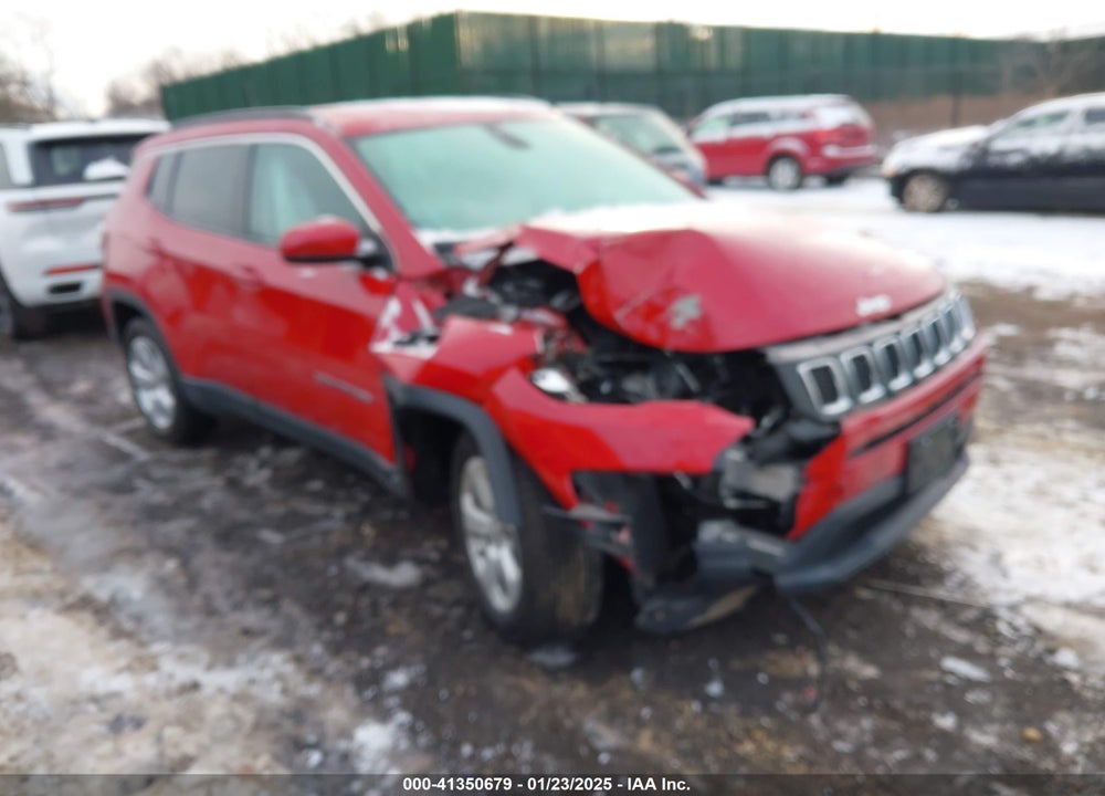 2021 JEEP COMPASS LATITUDE 4X4 VIN: 3C4NJDBB2MT530455