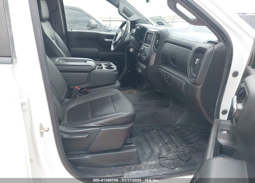 2021 CHEVROLET SILVERADO 1500 4WD SHORT BED WT VIN: 3GCUYAEF1MG358660