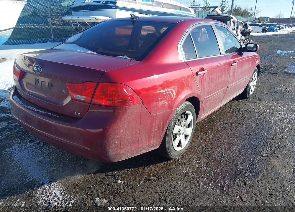 2009 KIA OPTIMA LX VIN: KNAGE228395321526
