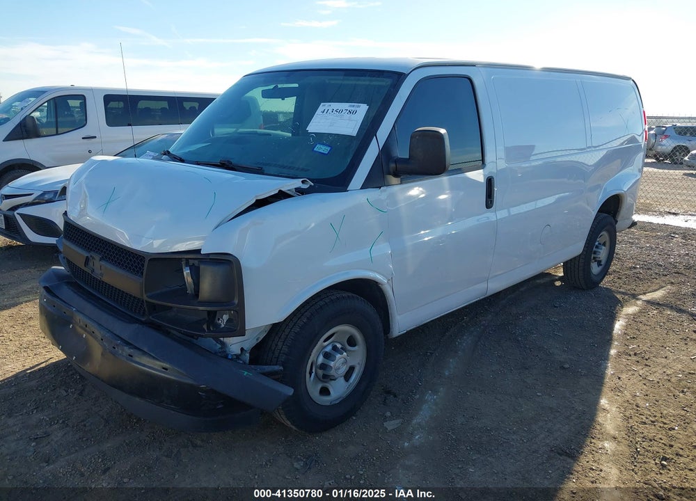 2017 CHEVROLET EXPRESS 2500 WORK VAN VIN: 1GCWGAFF6H1344137