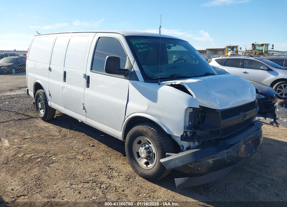 2017 CHEVROLET EXPRESS 2500 WORK VAN VIN: 1GCWGAFF6H1344137
