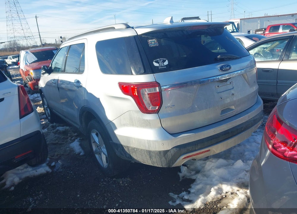 2017 FORD EXPLORER XLT VIN: 1FM5K8D80HGC58144