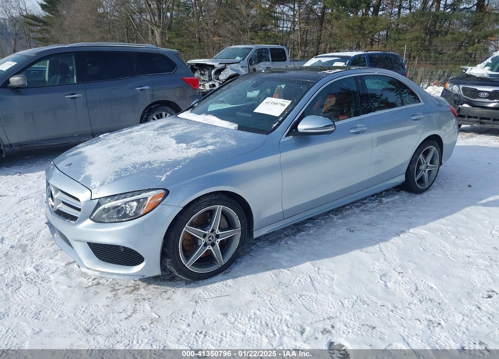 2018 MERCEDES-BENZ C 300 VIN: WDDWF4KB0JR395542