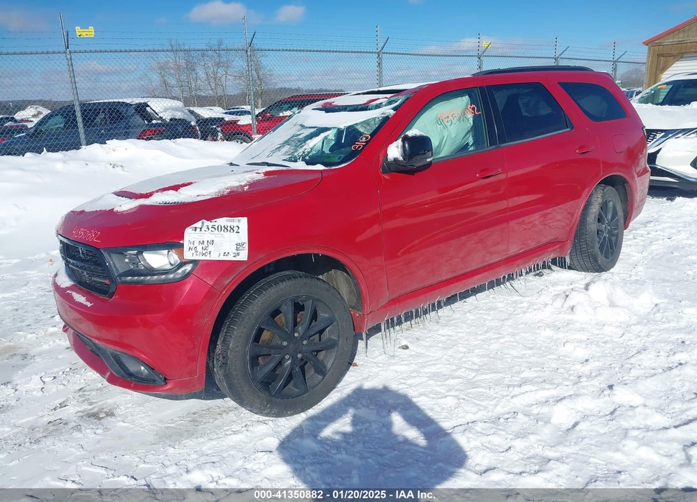 2018 DODGE DURANGO VIN: 1C4RDJDG3JC262264