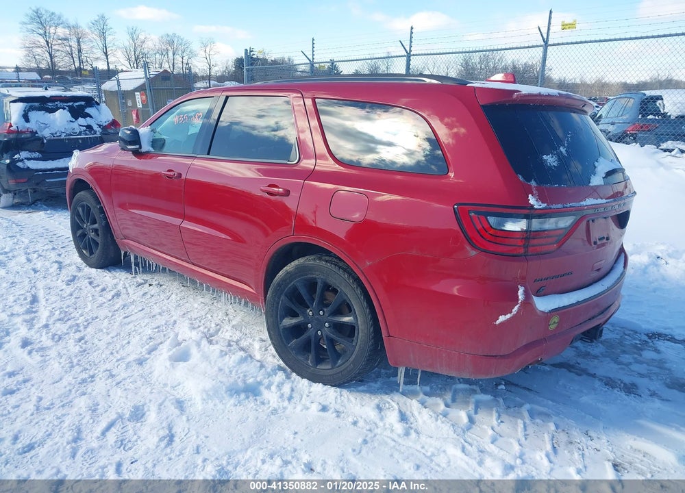 2018 DODGE DURANGO VIN: 1C4RDJDG3JC262264