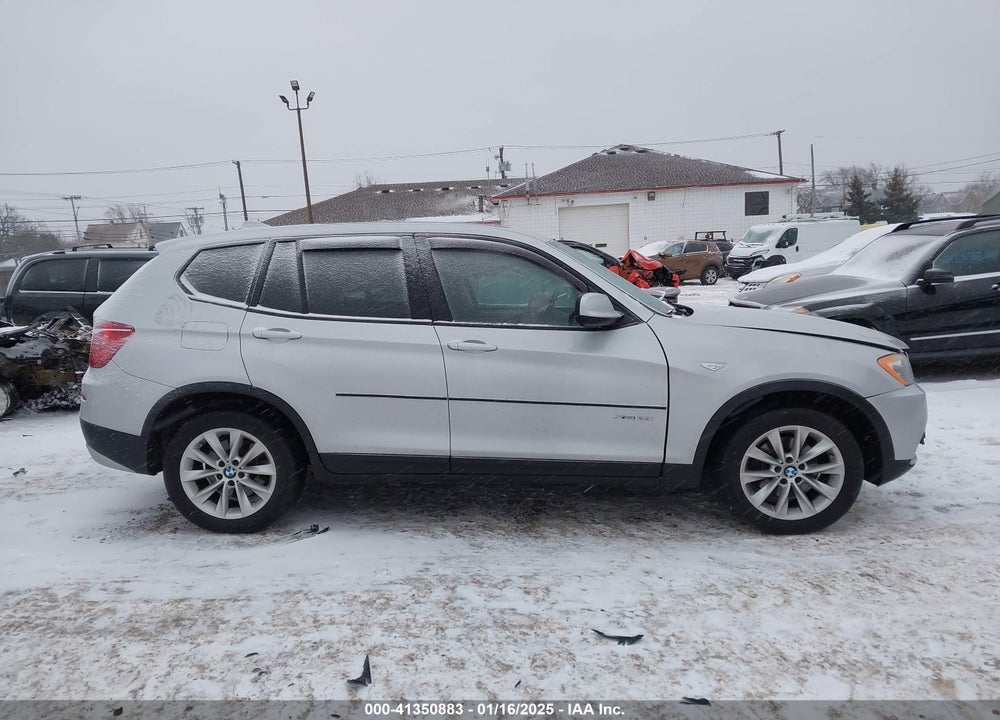 2013 BMW X3 XDRIVE28I VIN: 5UXWX9C50D0A17809