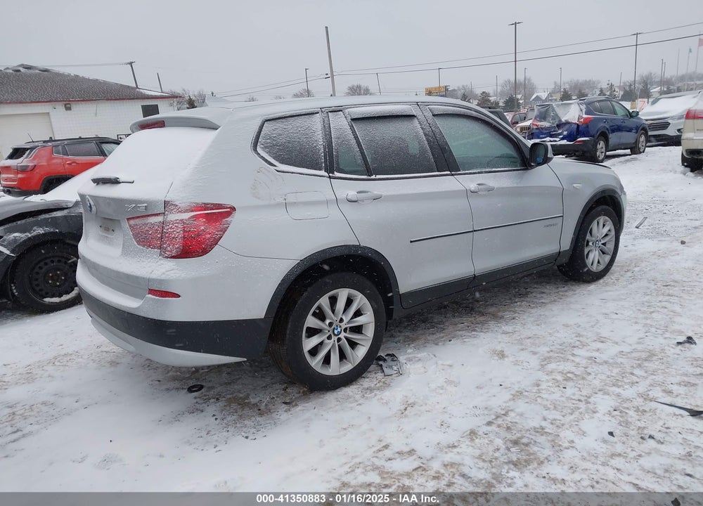 2013 BMW X3 XDRIVE28I VIN: 5UXWX9C50D0A17809