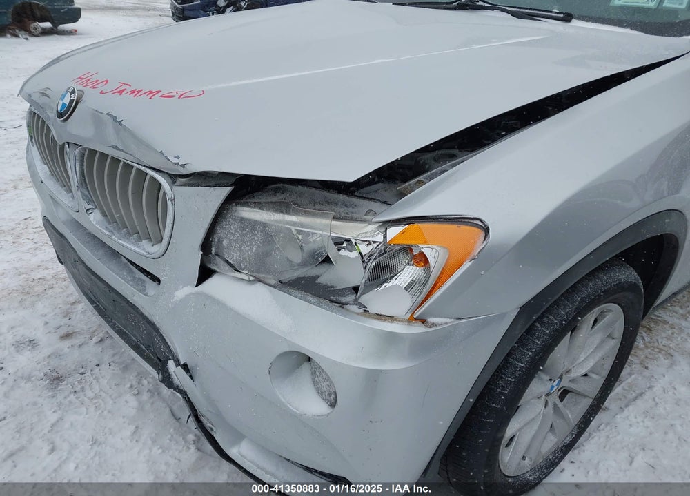 2013 BMW X3 XDRIVE28I VIN: 5UXWX9C50D0A17809