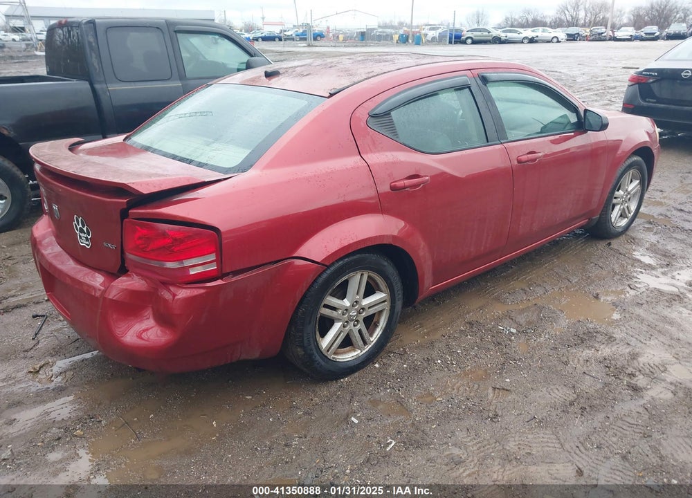 2008 DODGE AVENGER VIN: 1B3LC56KX8N254177