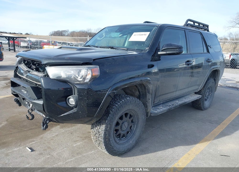 2022 TOYOTA 4RUNNER TRD OFF ROAD VIN: JTEPU5JR4N6020524
