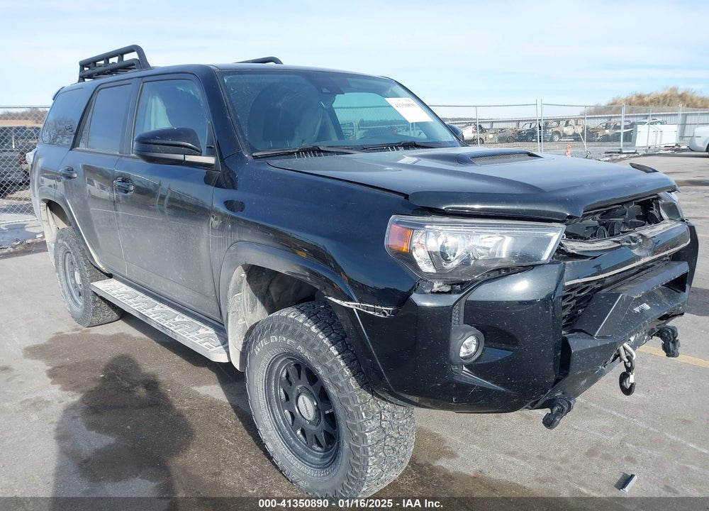 2022 TOYOTA 4RUNNER TRD OFF ROAD VIN: JTEPU5JR4N6020524