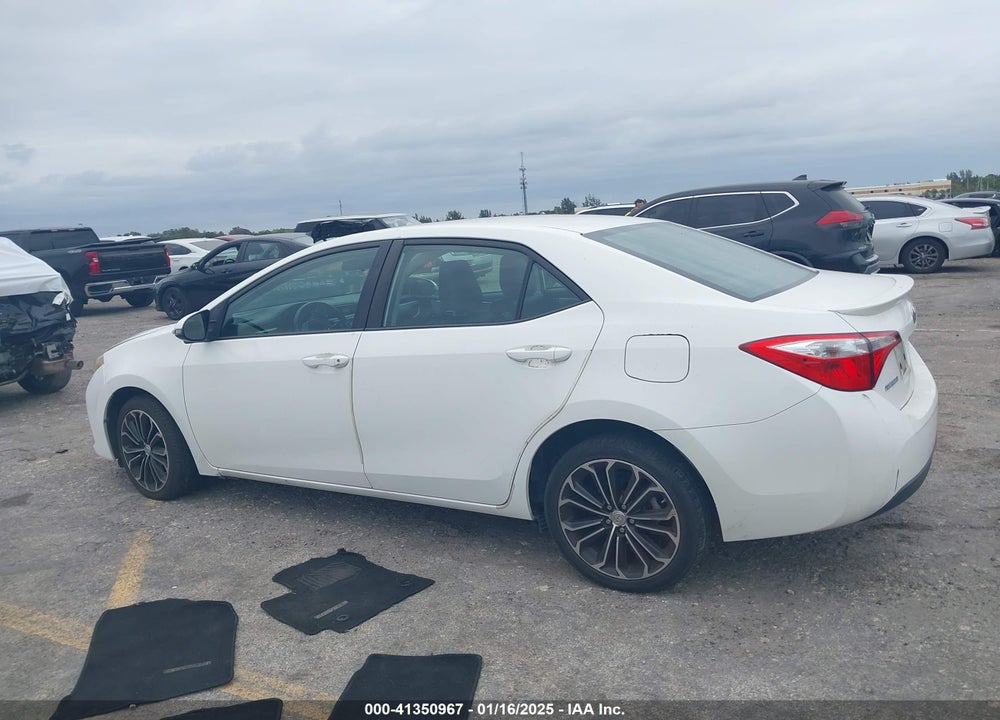 2015 TOYOTA COROLLA VIN: 2T1BURHE2FC251182