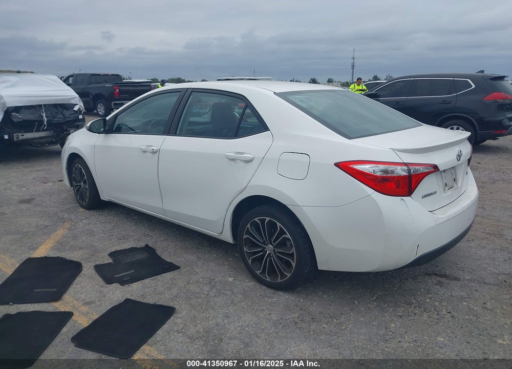 2015 TOYOTA COROLLA VIN: 2T1BURHE2FC251182