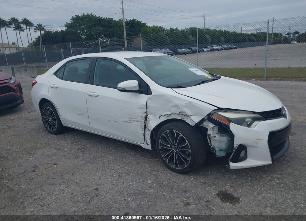 2015 TOYOTA COROLLA VIN: 2T1BURHE2FC251182