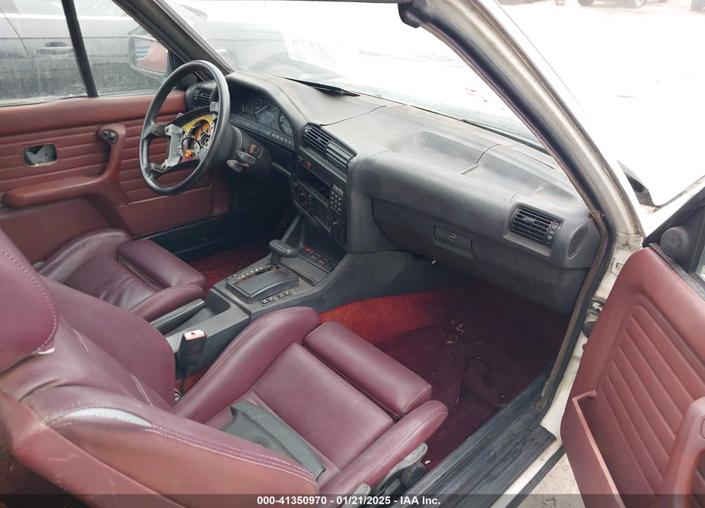 1988 BMW 325 I AUTOMATIC VIN: WBABB2306J1945439