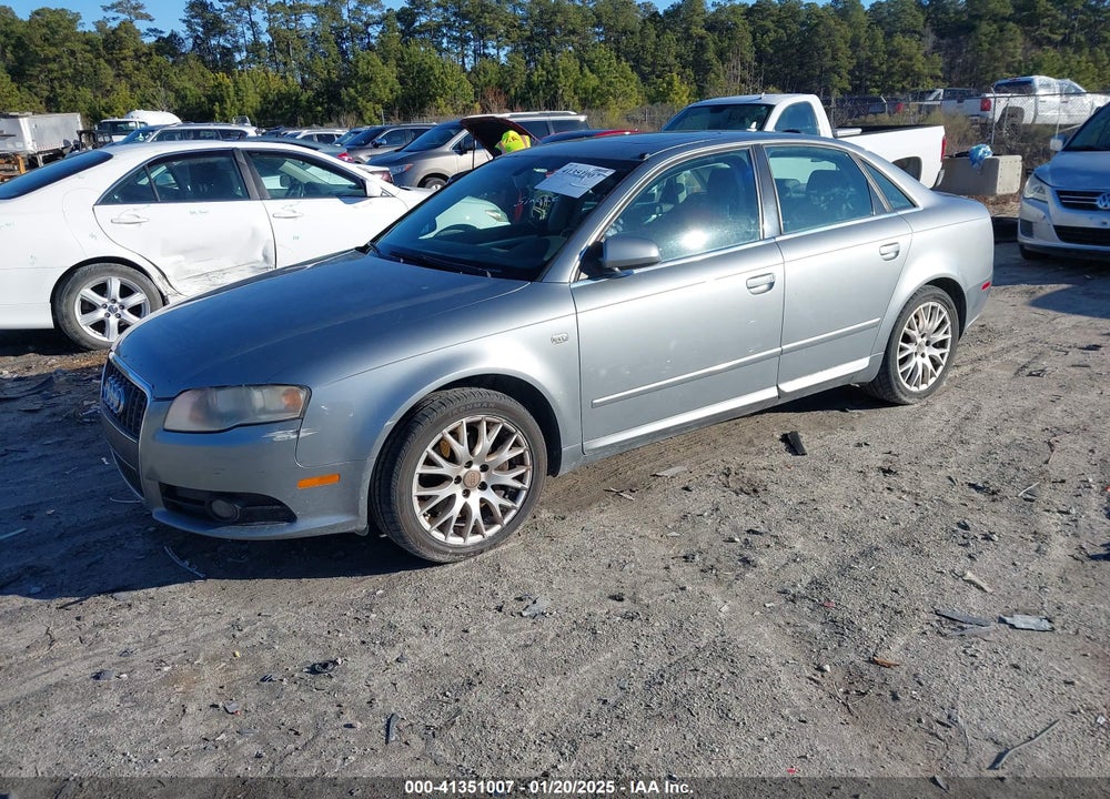 2008 AUDI A4 2.0T/2.0T SPECIAL EDITION VIN: WAUDF78E48A151399