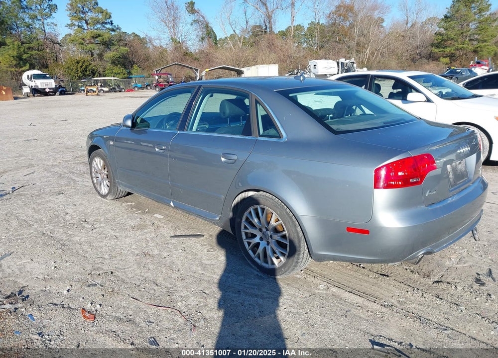 2008 AUDI A4 2.0T/2.0T SPECIAL EDITION VIN: WAUDF78E48A151399