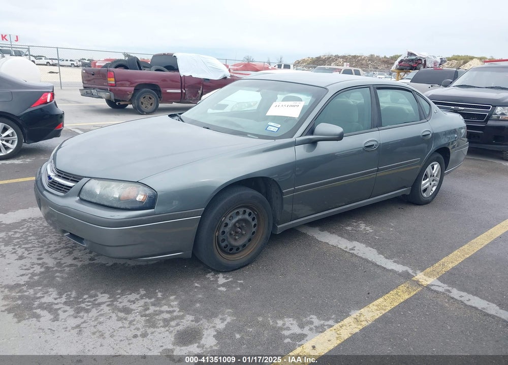 2004 CHEVROLET IMPALA VIN: 2G1WF52E349286249