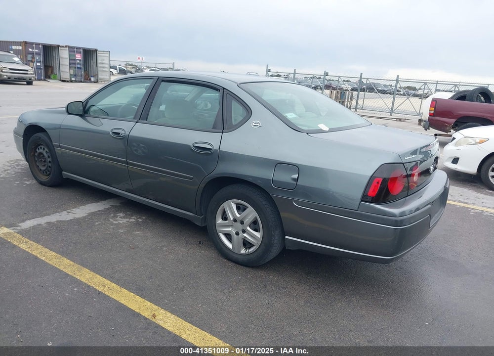 2004 CHEVROLET IMPALA VIN: 2G1WF52E349286249
