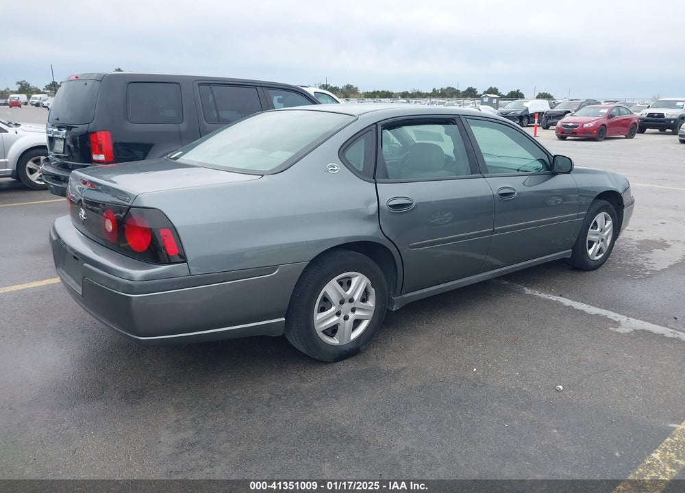 2004 CHEVROLET IMPALA VIN: 2G1WF52E349286249