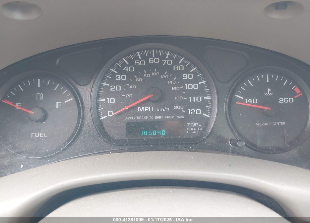 2004 CHEVROLET IMPALA VIN: 2G1WF52E349286249