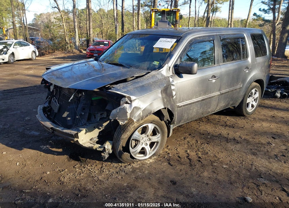 2012 HONDA PILOT EX-L VIN: 5FNYF4H53CB033153