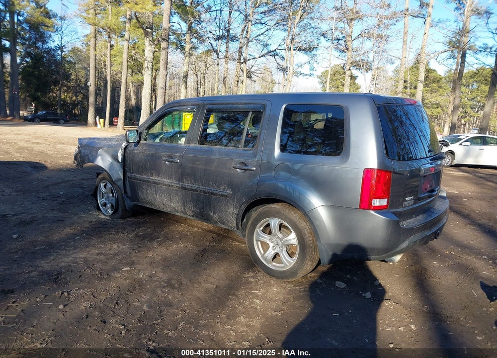 2012 HONDA PILOT EX-L VIN: 5FNYF4H53CB033153