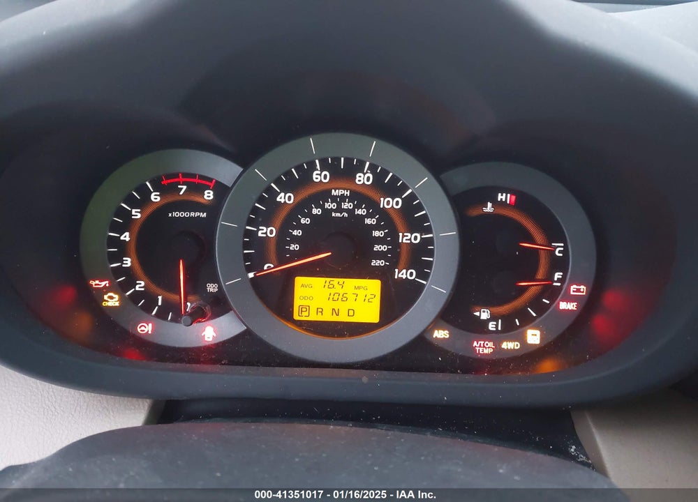 2010 TOYOTA RAV4 VIN: 2T3BF4DV6AW033649
