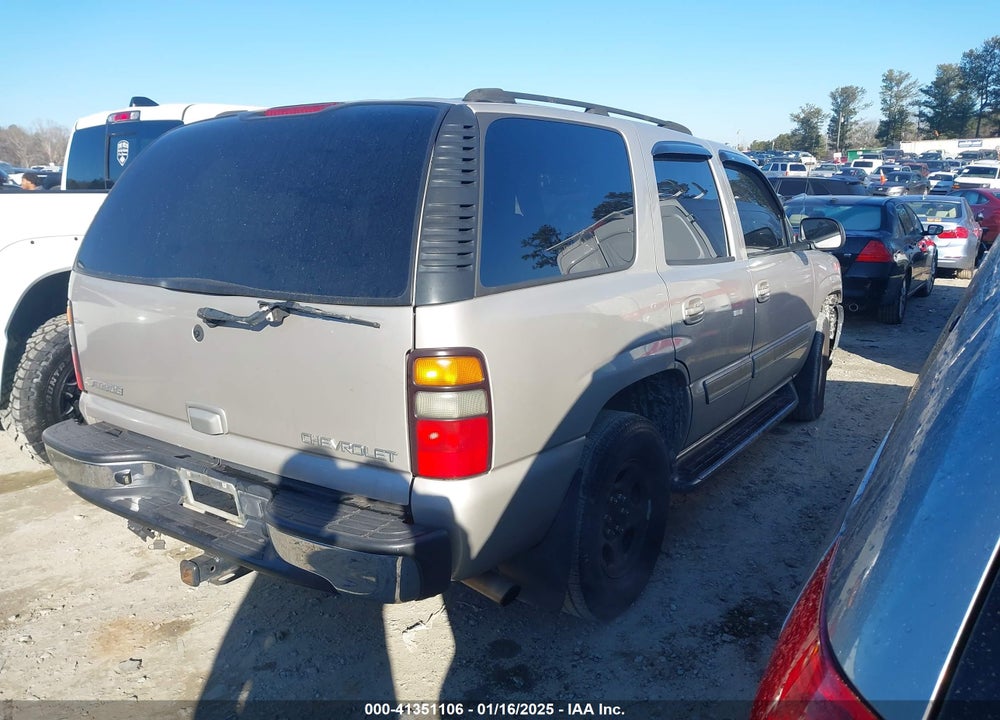 2005 CHEVROLET TAHOE LS VIN: 1GNEC13V55R186803