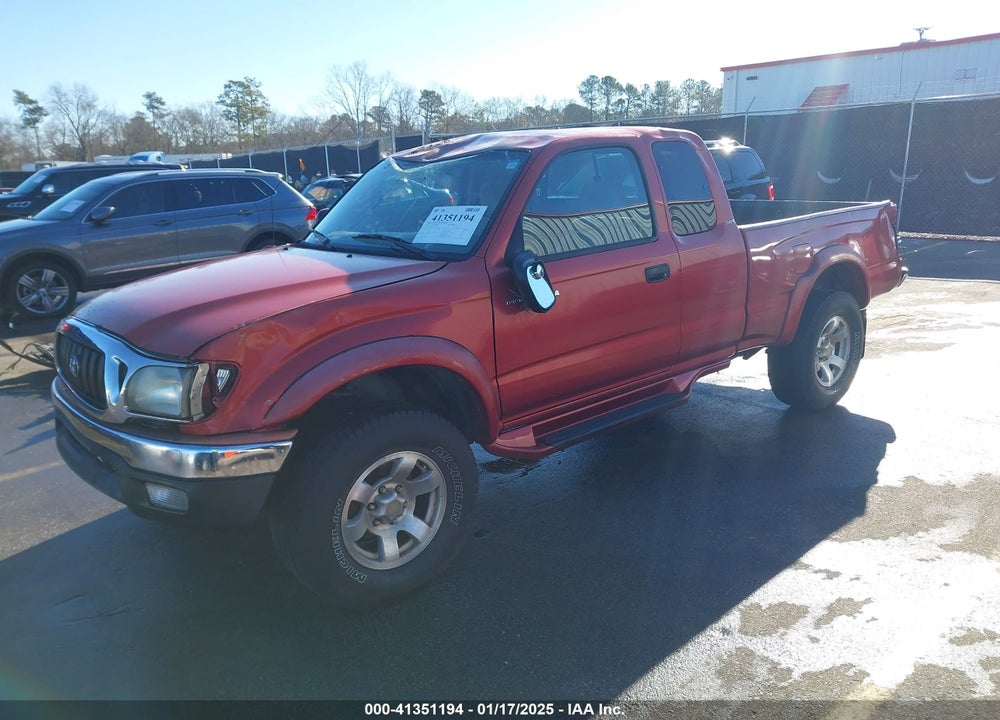 2002 TOYOTA TACOMA PRERUNNER V6 VIN: 5TESN92N12Z077731