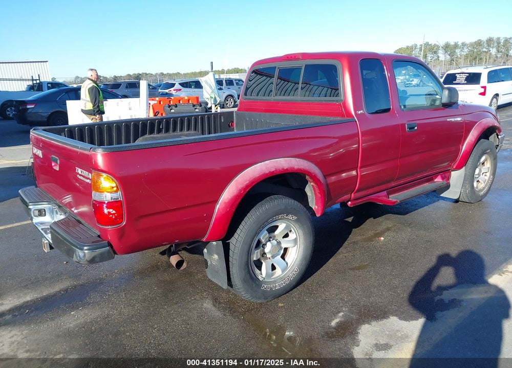 2002 TOYOTA TACOMA PRERUNNER V6 VIN: 5TESN92N12Z077731