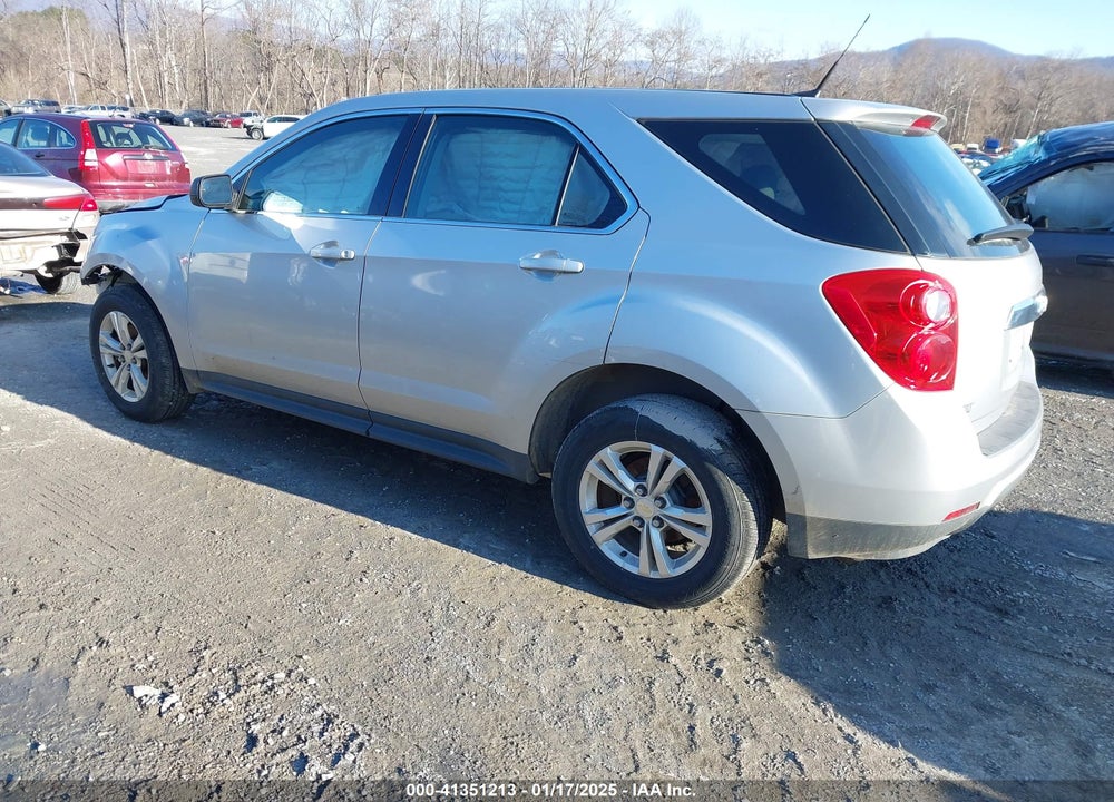 2012 CHEVROLET EQUINOX LS VIN: 2GNALBEK1C1168859