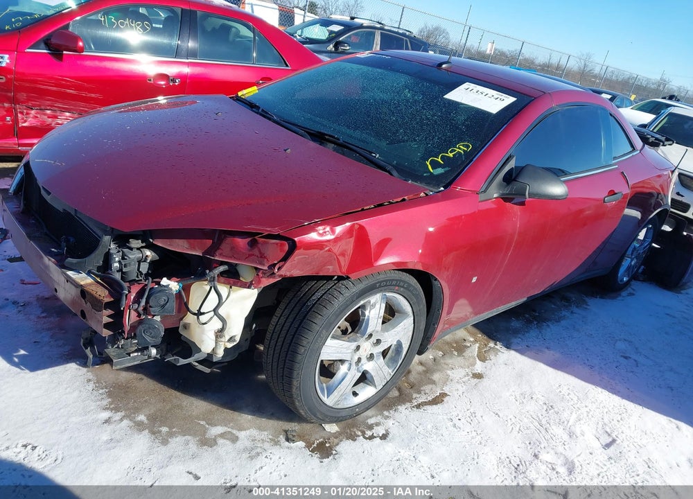 2008 PONTIAC G6 GT VIN: 1G2ZH361784266951