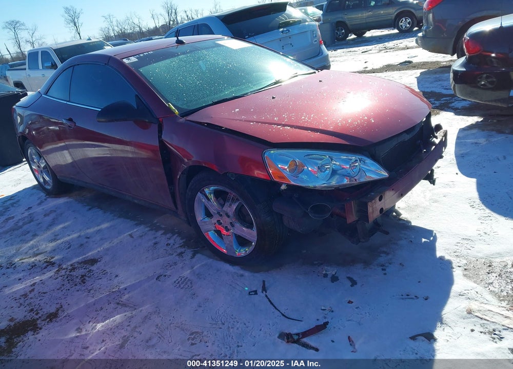 2008 PONTIAC G6 GT VIN: 1G2ZH361784266951