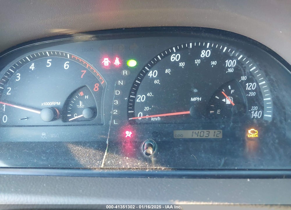 2003 TOYOTA CAMRY LE V6 VIN: 4T1BF32K43U044096