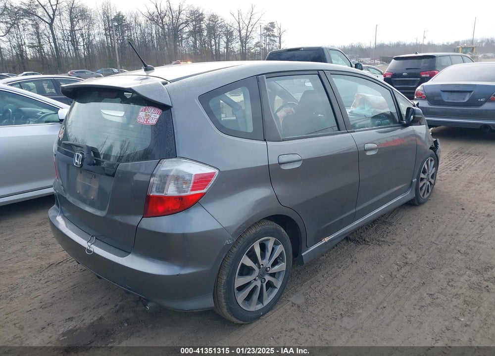 2012 HONDA FIT SPORT VIN: JHMGE8H59CC013362