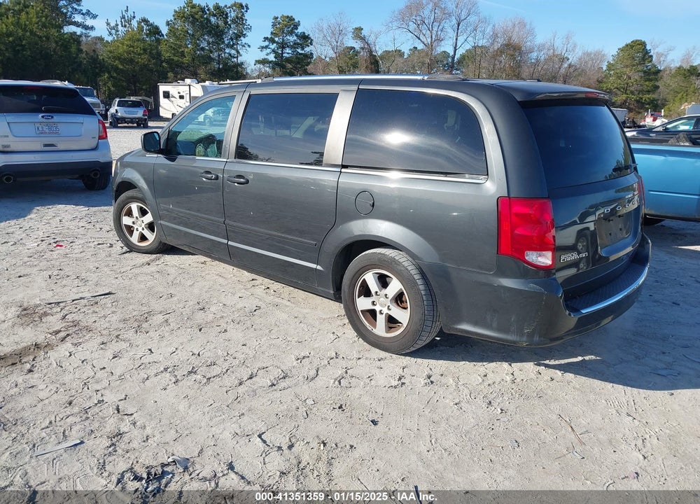 2011 DODGE GRAND CARAVAN CREW VIN: 2D4RN5DG3BR751098