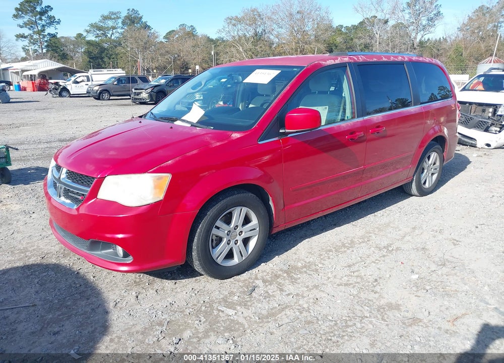 2013 DODGE GRAND CARAVAN CREW VIN: 2C4RDGDG4DR568498