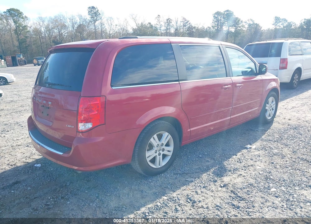 2013 DODGE GRAND CARAVAN CREW VIN: 2C4RDGDG4DR568498