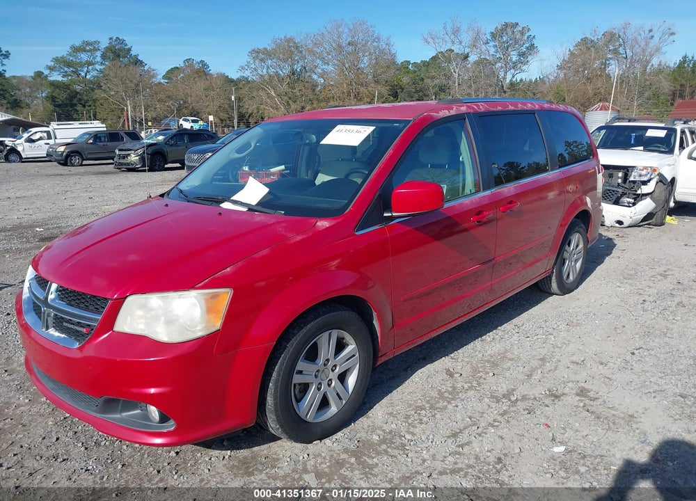2013 DODGE GRAND CARAVAN CREW VIN: 2C4RDGDG4DR568498