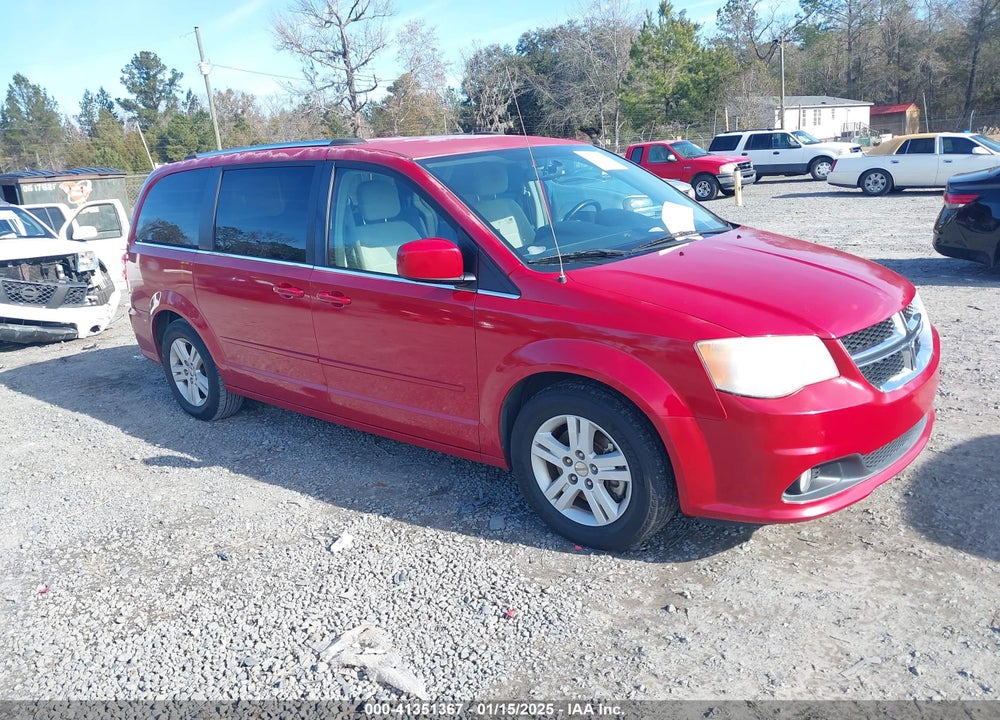 2013 DODGE GRAND CARAVAN CREW VIN: 2C4RDGDG4DR568498