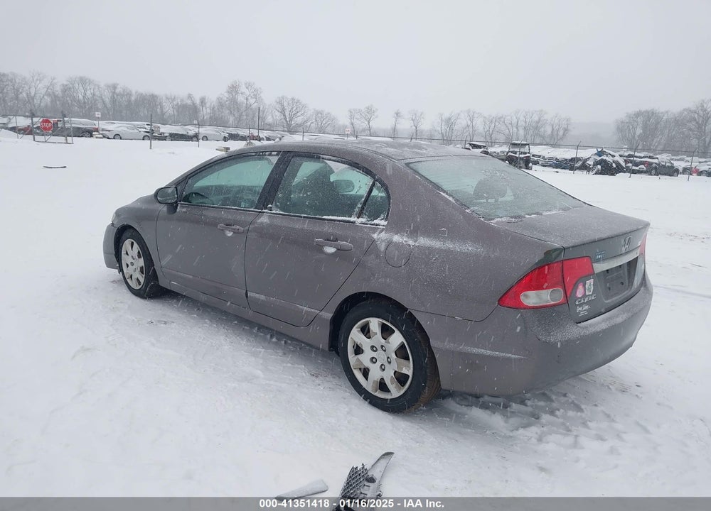2011 HONDA CIVIC LX VIN: 19XFA1F50BE033915