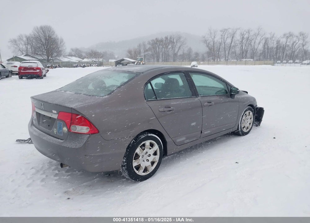2011 HONDA CIVIC LX VIN: 19XFA1F50BE033915
