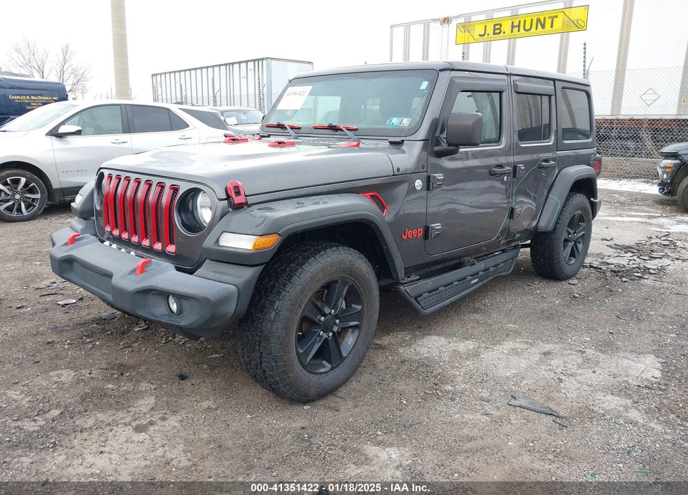 2019 JEEP WRANGLER UNLIMITED SPORT ALTITUDE 4X4 VIN: 1C4HJXDN4KW685683