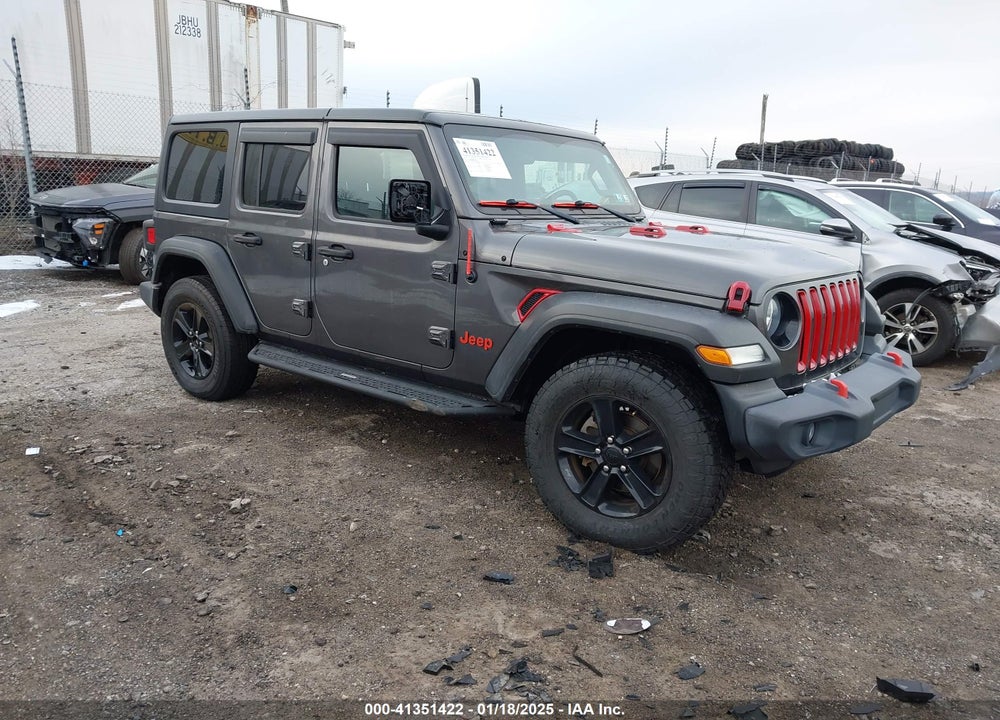 2019 JEEP WRANGLER UNLIMITED SPORT ALTITUDE 4X4 VIN: 1C4HJXDN4KW685683